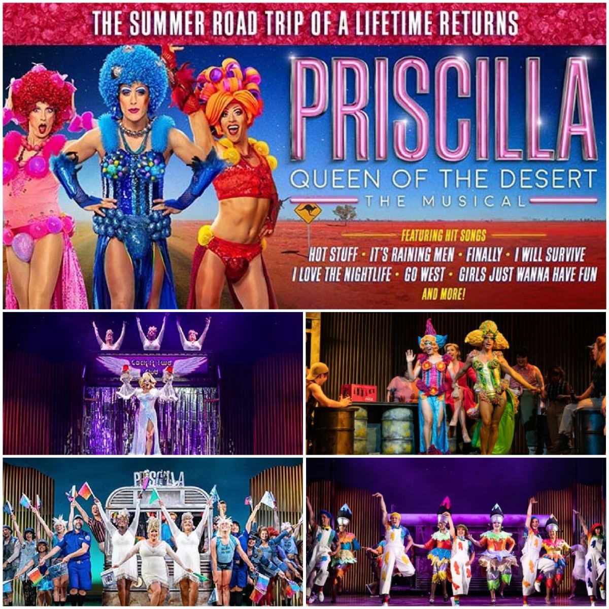 Priscilla Queen of the Desert Review - Everyman Theatre